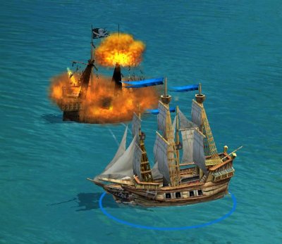 Naval battle