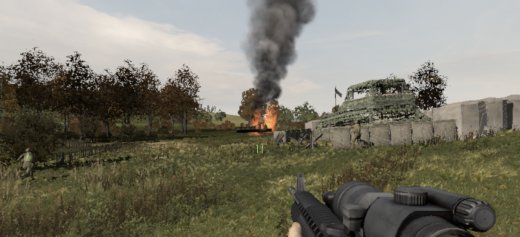 Another explosion and fire