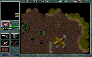 DOSBox mutliplayer Warcraft game 2