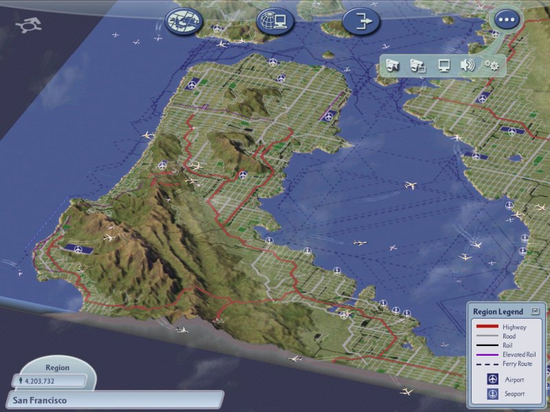 West and South network