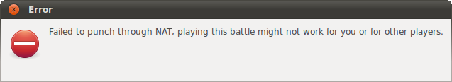 NAT error