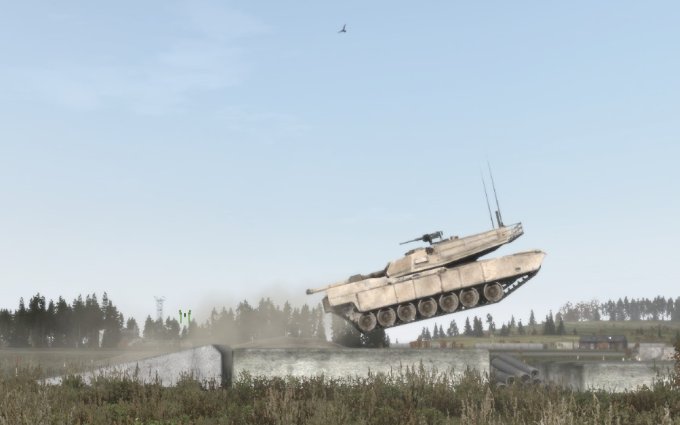 Flying tank