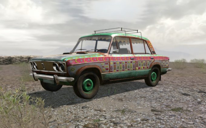 Lada, pimped to the max.