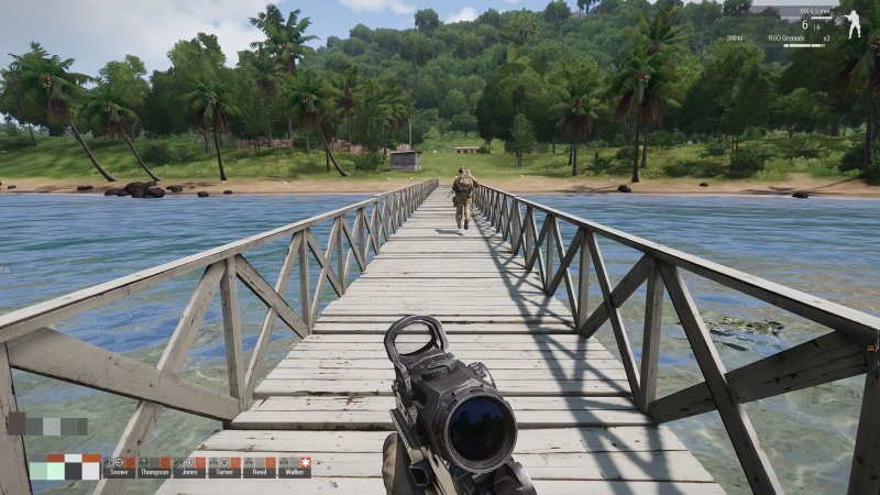 Fighting 5, bridge crossing