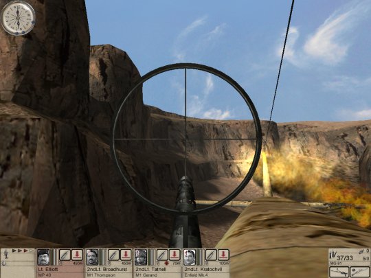 Plane, shooting machine gun