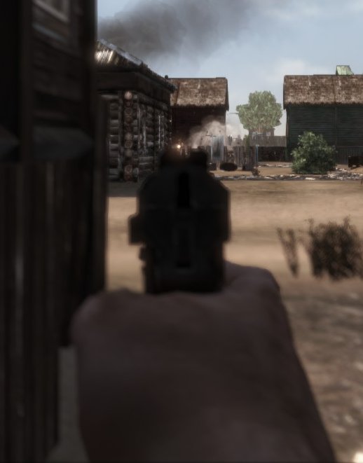 Shooting at an enemy