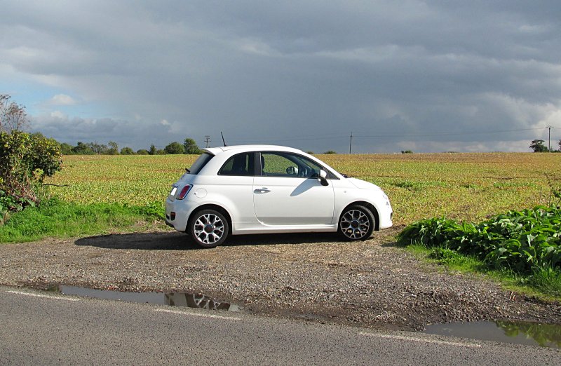 Side, far view, dramatic