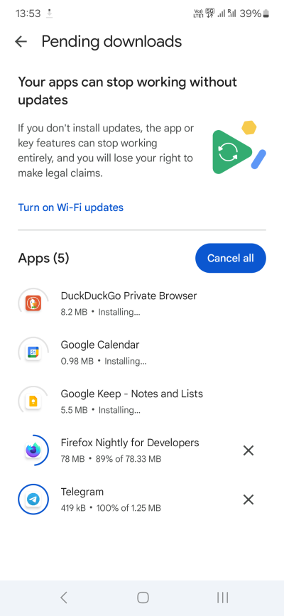 Play claims statement