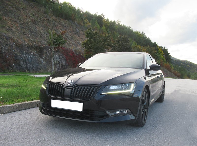 Front view, dramatic