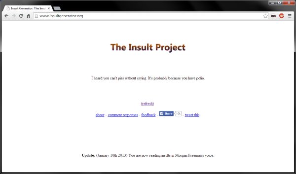 Insult Generator