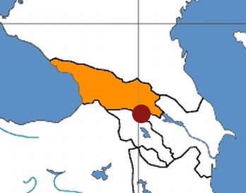 Georgia - map