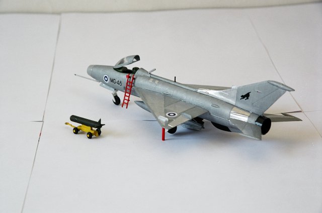 Left rear + bomb trolly